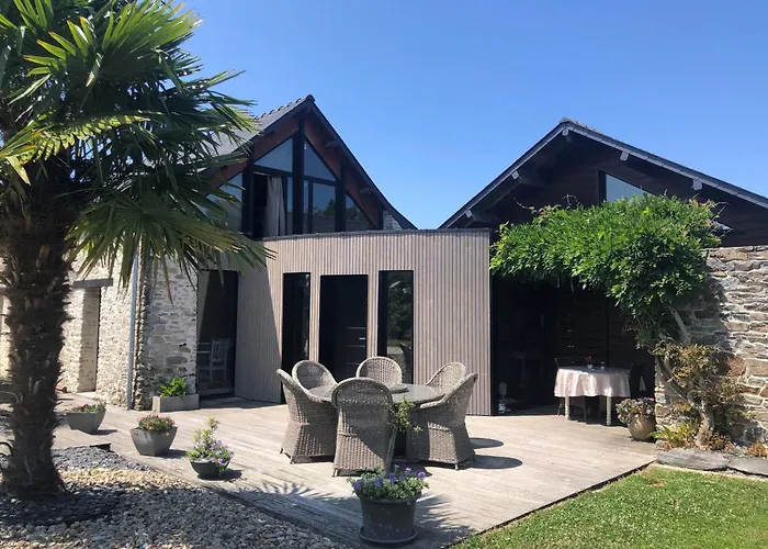 Ferienhaus De Charme Avec Cheminee Et En Campagne - Fr-1-306-1333